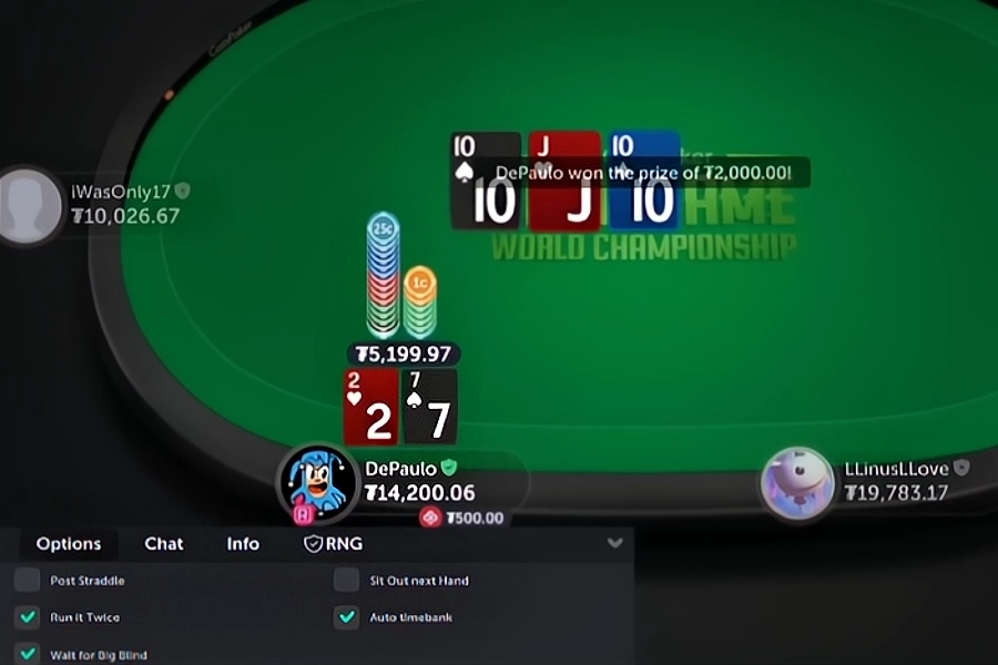 3. Gana y acumula 5BB de cada jugador