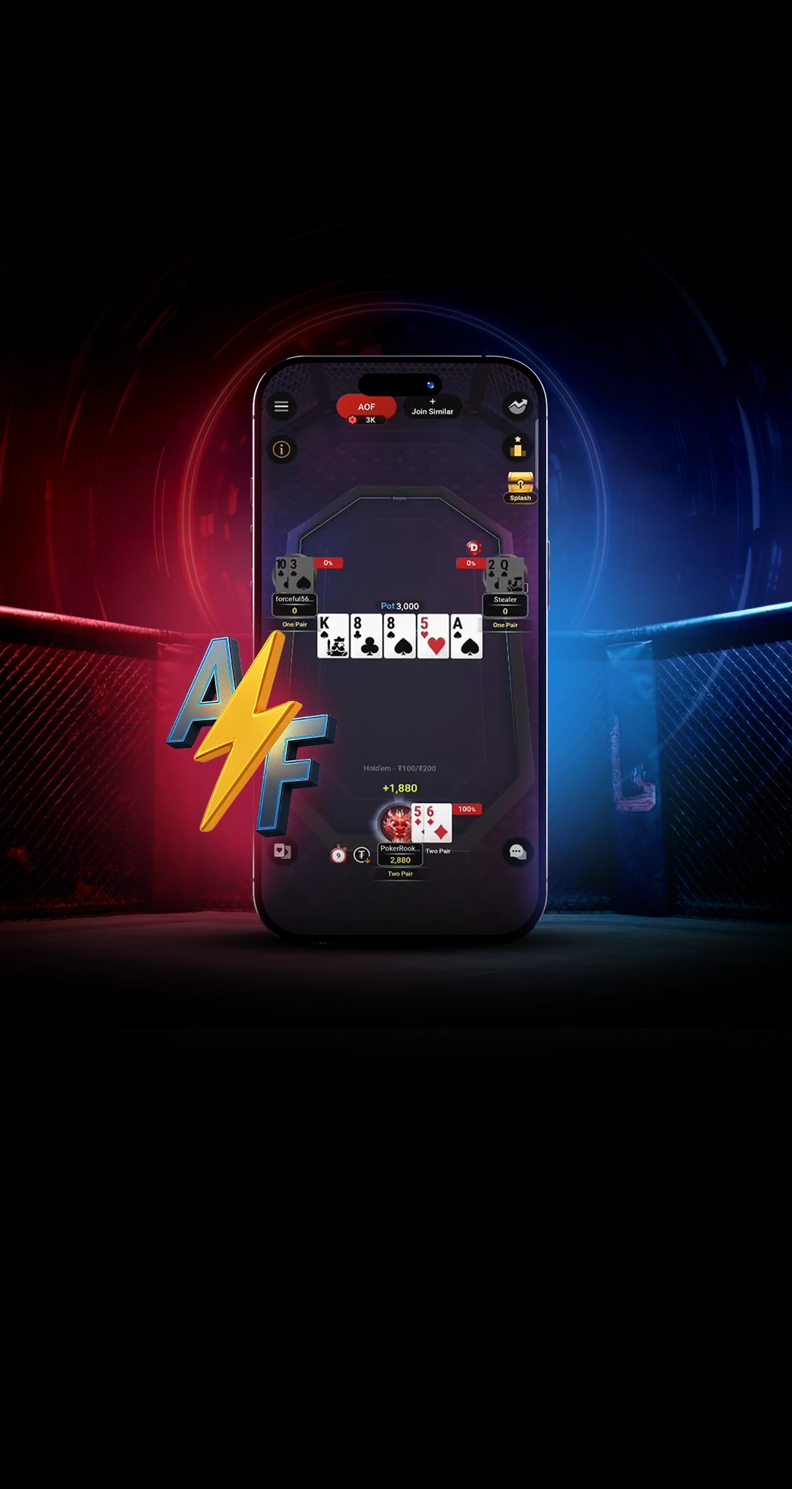 Juega al poker All-In o Fold Online con Dinero Real en CoinPoker