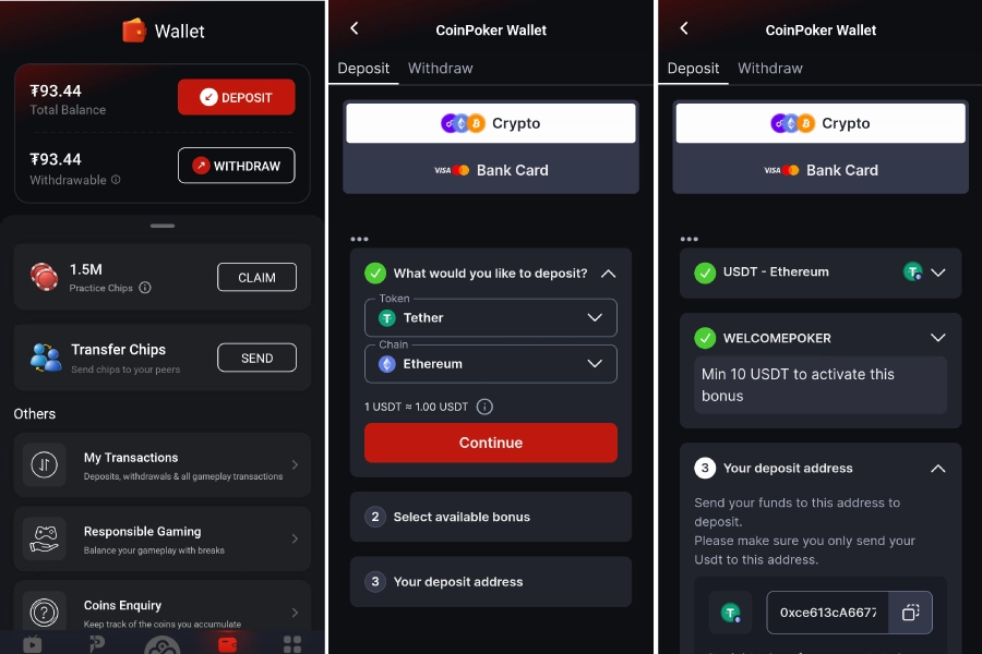 Cajero Cripto y Bono de Depósito del 150%