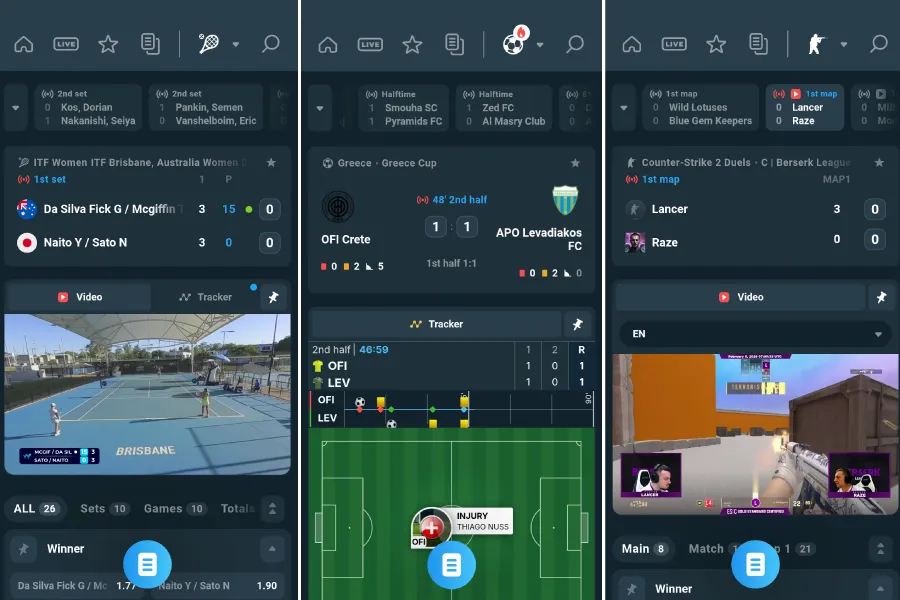 App Dedicada a las Apuestas de la NFL