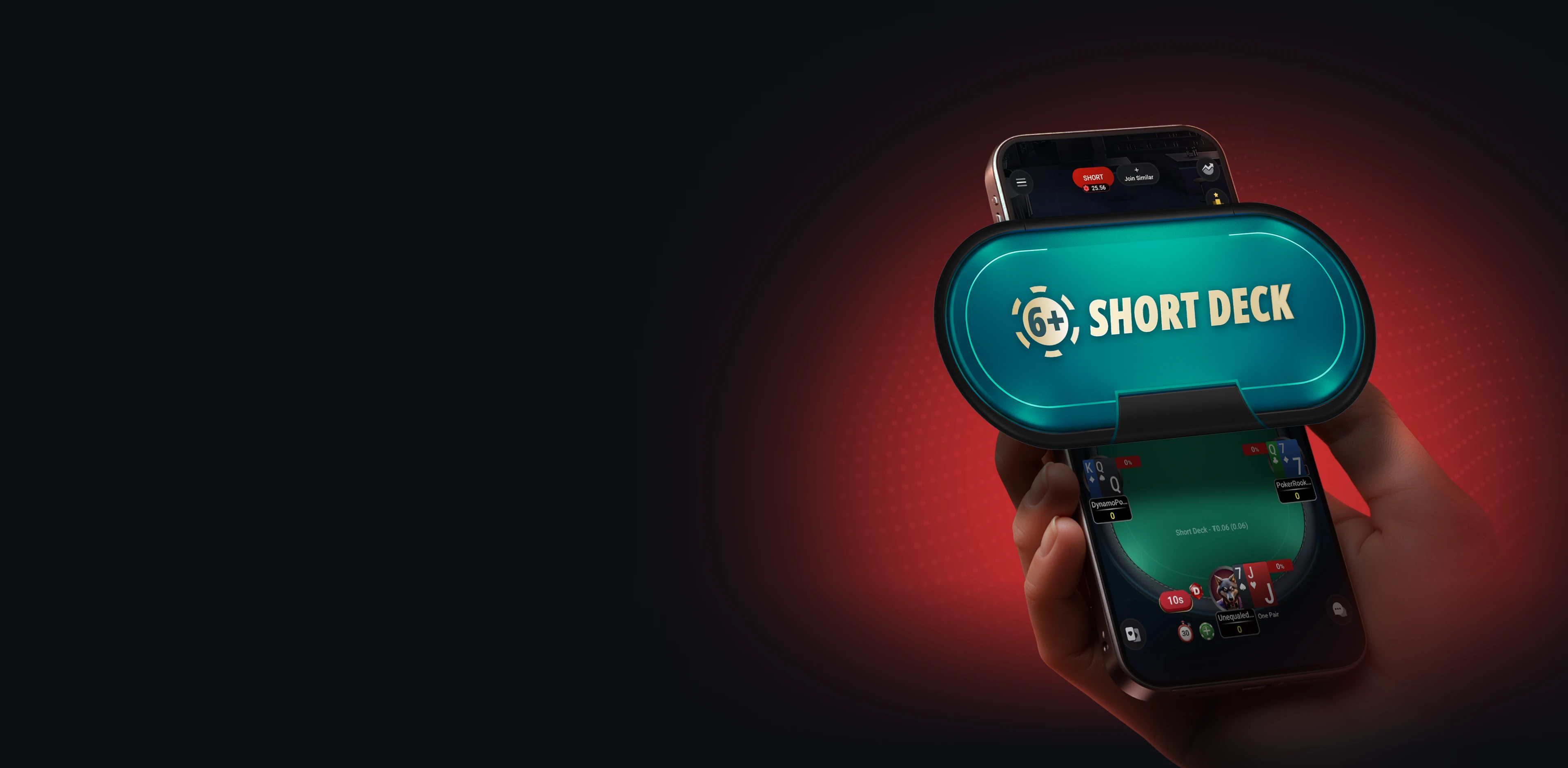 Juega a Short Deck Poker <br />
con Dinero Real en CoinPoker<br />
