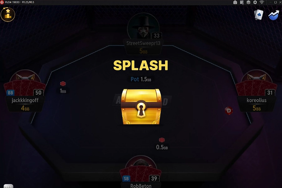 Espera a que Empiecen las Manos de Splash Pot