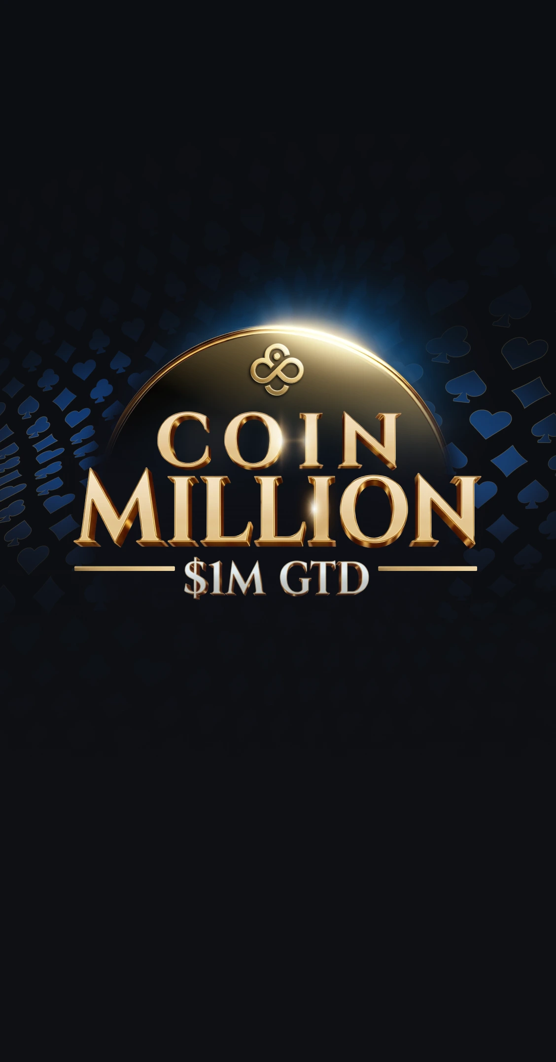 The CoinMillion: 1M$ GTD.<br />
Un Nuevo Campeón Cada Mes.